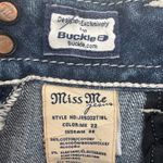 Miss Me  Jeans Straight Bling Rhinestone  Denim Distressed JE5002T18L Women's 29 Photo 11