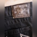 True Religion Dark Denim Swarovski Crystal Jeans Photo 6