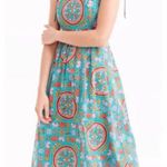 J.Crew Drake’s London x  Printed Sundress – Size 00 Photo 0
