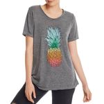 Chaser Pineapple Grey Graphic Tee Shirt - Small Photo 0