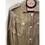 Free People Women's Not Your Brothers Surplus Jacket Military Army Cargo Size S Photo 5
