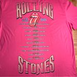 The Rolling Stones UK Tour 1971 Music Pink Casual Graphic T-Shirt,Womens|Sz:XXL Photo 7