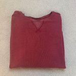Aerie  Maroon Crewneck Oversized Photo 1