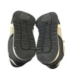 Carolina Herrera  Women's Black Multicolor Canvas Lace Up Sneakers Shoes Size 8.5 Photo 3