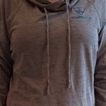Cutter and Buck Topgolf x  Tie Breaker Hoodie L Gray Athleisure Golf Layering Photo 1