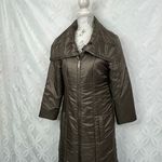 Vince  Quilted Puffer Longline Packable Lightweight‎ Water Resistant Coat Size M Photo 6