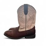 Vintage Rank 45 Women's Brown and Tan Boots Size 5 Photo 2