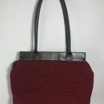The Sak  Elliott Lucca Maroon Woven Purse Photo 0
