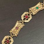 Vintage Unsigned Sarah Coventry Victorian Revival Gold Photo 11