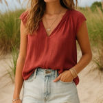 Free People Ivory Comb Frayed Denim Shorts NWT Size 26 Photo 0