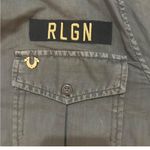 True Religion  Olive Green‎ Button-Up Shirt Photo 2