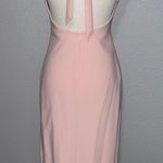 Elizabeth and James Blush Orley Open Back Formal Maxi Cut Out Dress Size 4 Photo 1