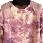 Wildfox  Tie Dyed Cropped Sweatshirt Photo 4