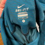 Nike Legend 2.0 Women’s Training Tights Blue And Black Striped Rare Pattern Size Small Photo 9