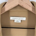 WORTH New York Camel Wool Blend Dolman Sleeve Open Front Blazer NWT Size XS Tan Photo 1