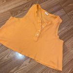 Aerie Sunspun waffle Cropped Tank Size Large Photo 2