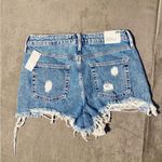 Rue 21 NWT  Retro High Rise distressed jean denim shorts Photo 7