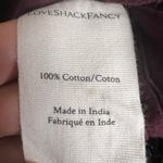 Love Shack Fancy  Marissa Plum Floral Embroidered Puff Sleeve V-Neck Mini Dress S Photo 9