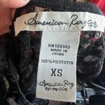 American Rag Black Sheer Sequin Tank Top, Y2K Soft Grunge‎ Festival Rave Clubwear 2000s XS Photo 3