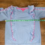 Lilly Pulitzer Tops Suzy Scalloped Ruffle Sleeve Crewneck Sweatshirt Photo 13