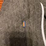 Marine layer  Quilted Reversible Gray Blue 1/4 Crewneck Photo 3
