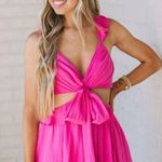 These Three Boutique These Three Pink Cut-Out Dress Photo 0