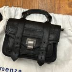 Proenza Schouler Mini Proenza shouler black leather bag Photo 1