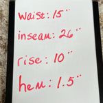 Checked Pull on Pants Comfy Trousers Business Womens Petite M Black Burgundy Size undefined Photo 12