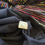 Roller Rabbit  Janni Rainbow Lurex Stripe Tiered Dress Dark Navy Size XS NWT Photo 10