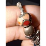 Pandora  Bracelet  21 charms Sterling Silver Cocktail Money Bag Heart Gift 8.5" Photo 3