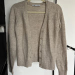 ZARA  Beige Oatmeal Cardigan Sweater  Photo 0