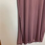 Torrid NWT Maxi Super Soft Scoop Neck Slit Dress in Rose Taupe - Size 1X Photo 6