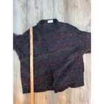 Allen Allen Allen Wah Knit Cardigan Sweater Colorful Button Front Coat Jacket L Photo 5