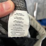 J.Crew Plaid Wool Blend Glen Plaid Dress Pants Women's 2 Gray Black Career Photo 5