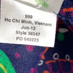 Lilly Pulitzer Garden Menagerie Providence Blouse Purple Red Floral Size Small Photo 8