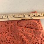 Anthopologie Corey Lynn Calter Womens Youghal Lace Cropped Pants Pink Floral 6 Photo 6