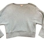 Sincerely Jules  Pale Blue Fuzzy Dolman Sleeve Sweater Photo 0