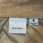 wilson's leather  Maxima Suede Lace Up Mini Skirt Women's Size 6 Tan Brown Photo 4