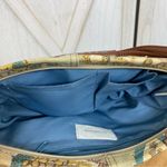 Liz Claiborne  Linen Canvas Paisley Floral Shoulder Mini Hobo Bag Photo 11