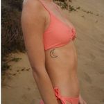 Lost + Wander  Grapefruit Knotted Bikini bottom S. $68 Photo 2