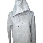 Topshop Hooded Sweatshirt Gray Size 6 Photo 0