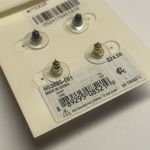 NWT M. Haskell Pierced Earrings Rhinestone Photo 6