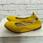 Botkier  Mason mustard yellow suede Ballet Flats, leather sole, fits size 6 Photo 5