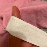 ZARA Basics 100% Linen Collared Long Sleeve Button Up Pink & Gold Shirt Size XS Photo 4