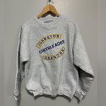 Vintage Johnston Dragons Cheerleader Heather Gray Crewneck Sweatshirt Medium Photo 0