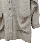 Vermont Country Store Beige Lagenlook Tunic Smock Tan Brown Plaid Size Medium Photo 2