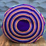 Columbian Festival Crossbody bucket bag Tassels nEW Purple Photo 5