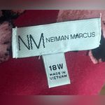 Neiman Marcus - Red Floral Midi Dress Size 18W Photo 7