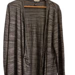 Allison Brittney Women's Cardigan Sweaters Color Gray Size US Med SKU 2290 Photo 1