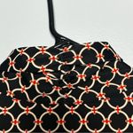 Jude Connally Chris Circle Geo Black Tan Quarter Zip Pullover Top Size L Size L Photo 6